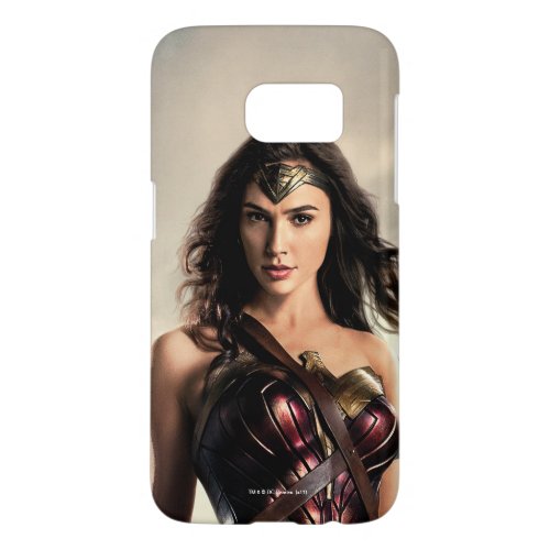 Justice League  Wonder Woman On Battlefield Samsung Galaxy S7 Case