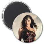 Justice League | Wonder Woman On Battlefield Magnet at Zazzle