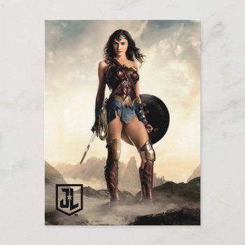 Justice League | Wonder Woman On Battlefield Postcard by justiceleague at Zazzle
