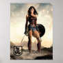 Justice League | Wonder Woman On Battlefield Poster