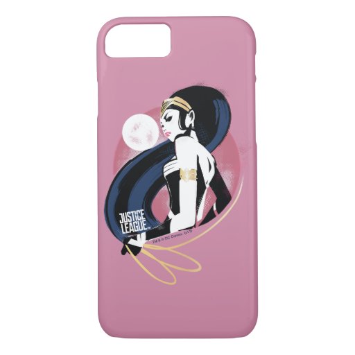 Justice League | Wonder Woman Profile Pop Art iPhone 8/7 Case