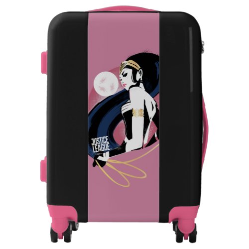 Justice League  Wonder Woman Profile Pop Art Luggage