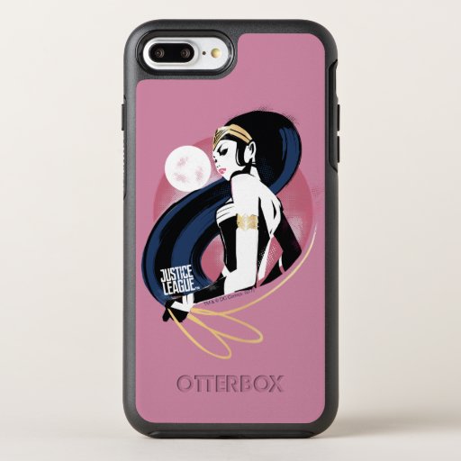 Justice League | Wonder Woman Profile Pop Art OtterBox Symmetry iPhone 8 Plus/7 Plus Case