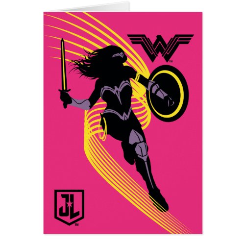 Justice League  Wonder Woman Silhouette Icon