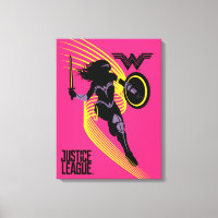 Justice League | Wonder Woman Silhouette Icon
