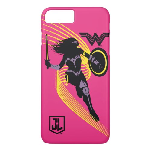 Justice League  Wonder Woman Silhouette Icon iPhone 8 Plus7 Plus Case