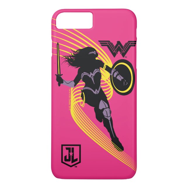 Justice League | Wonder Woman Silhouette Icon Case-Mate iPhone Case (Back)