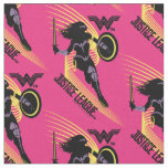 Justice League | Wonder Woman Silhouette Icon Fabric