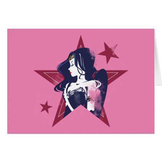 Justice League | Wonder Woman & Stars Pop Art (Front Horizontal)