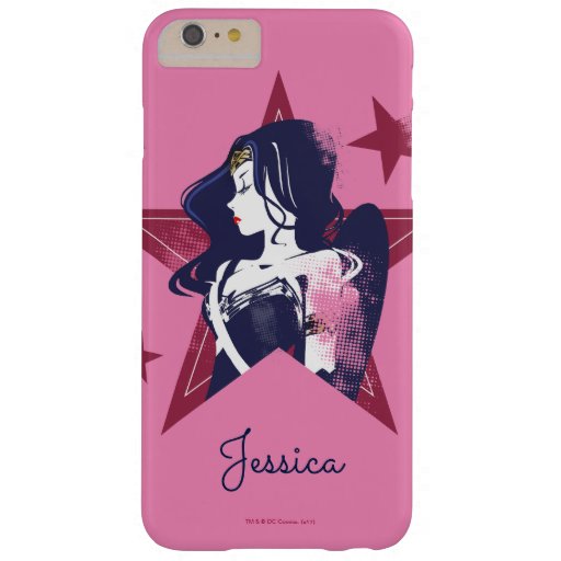 Justice League | Wonder Woman & Stars Pop Art Barely There iPhone 6 Plus Case