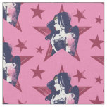 Justice League | Wonder Woman &amp; Stars Pop Art Fabric