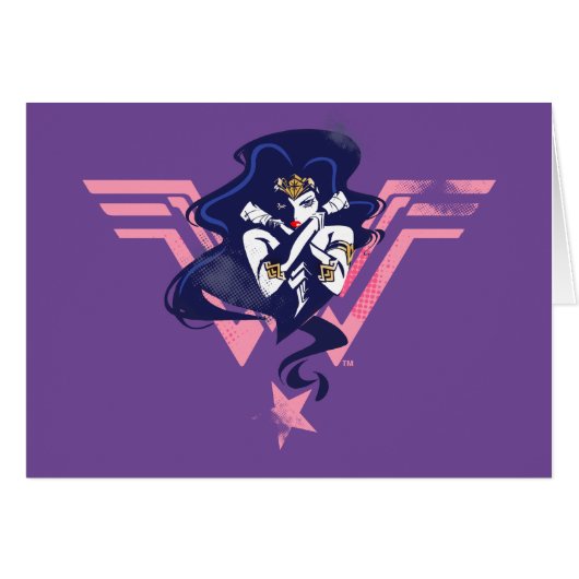 Justice League | Wonder Woman & Symbol Pop Art (Front Horizontal)