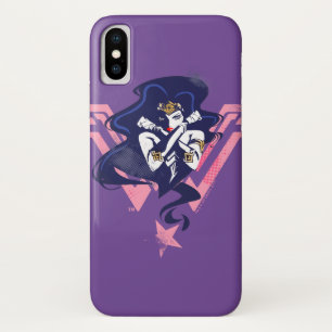 Justice League Wonder Woman & Symbol Pop Art iPhone X Case