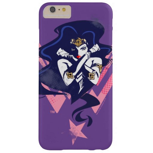 Justice League | Wonder Woman & Symbol Pop Art Barely There iPhone 6 Plus Case
