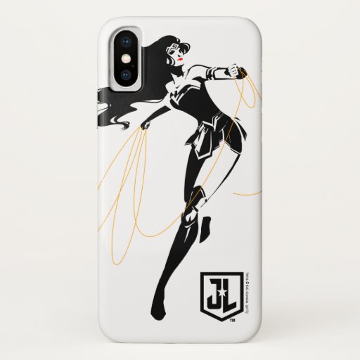 Justice League | Wonder Woman With Lasso Pop Art iPhone X Case