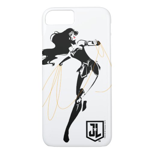 Justice League | Wonder Woman With Lasso Pop Art iPhone 8/7 Case