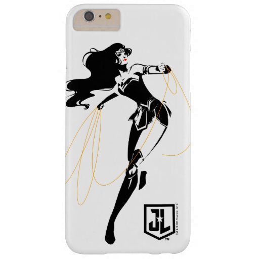 Justice League | Wonder Woman With Lasso Pop Art Barely There iPhone 6 Plus Case
