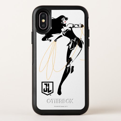 Justice League  Wonder Woman With Lasso Pop Art OtterBox Symmetry iPhone X Case