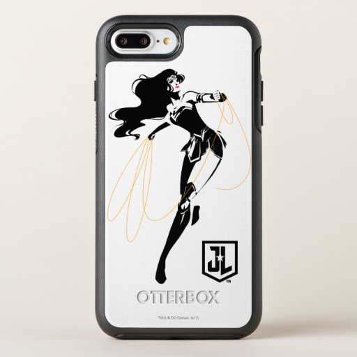 Justice League | Wonder Woman With Lasso Pop Art OtterBox Symmetry iPhone 8 Plus/7 Plus Case