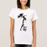 Justice League | Wonder Woman With Lasso Pop Art T-Shirt