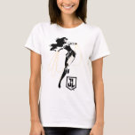 Justice League | Wonder Woman With Lasso Pop Art T-Shirt