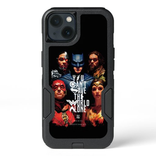 Justice League | You Can't Save The World Alone iPhone 13 Case