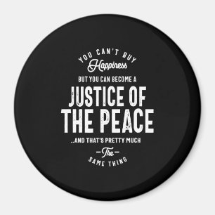 Justice Of The Peace Job Title Gift Magnet