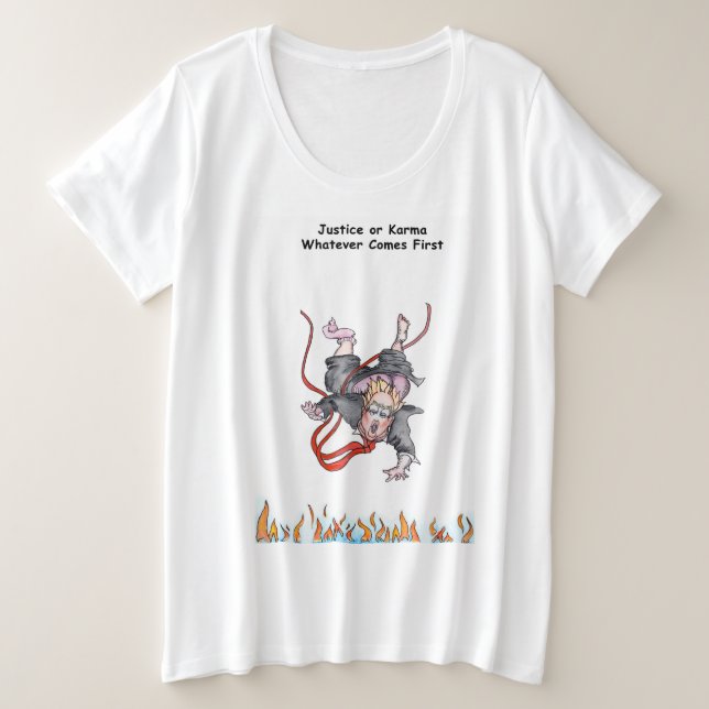 Justice or Karma t-shirt (Design Front)