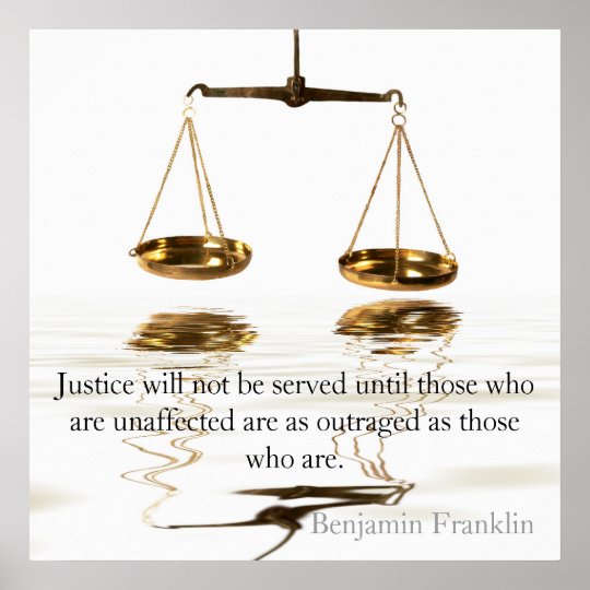 Justice Poster | Zazzle.com