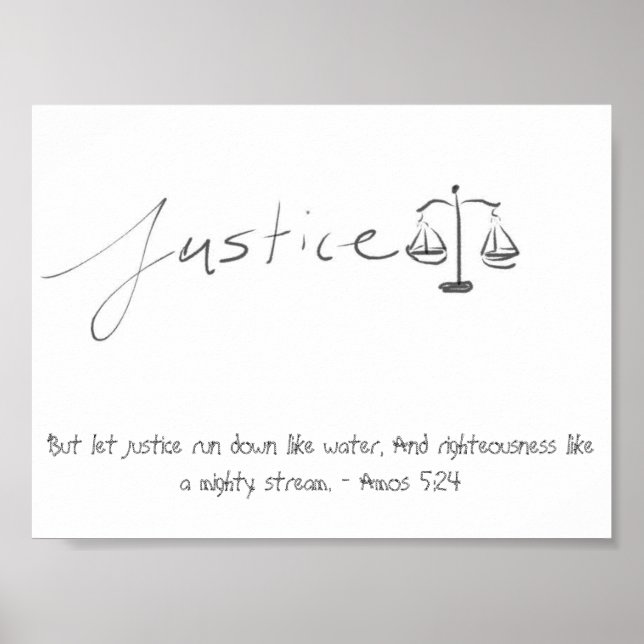 Justice (Poster) Poster (Front)