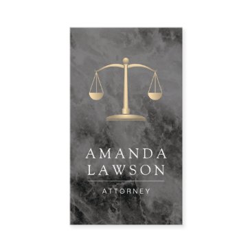 Justice Scales Black Marble Law Appointment Card Justice Scales Black Marble Law Appointment Card