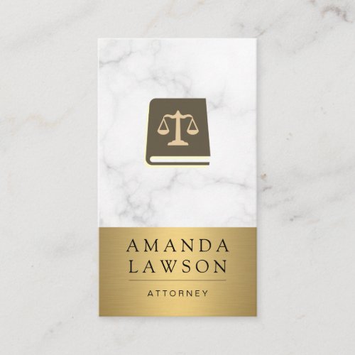 Justice Scales  Lawyer  Law Book Appointment Card