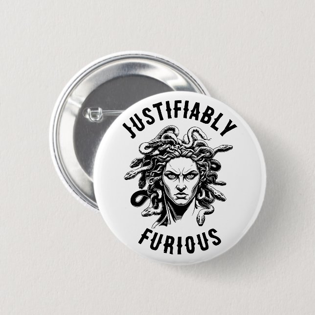 Justifiably Furious feat. Medusa Button (Front & Back)