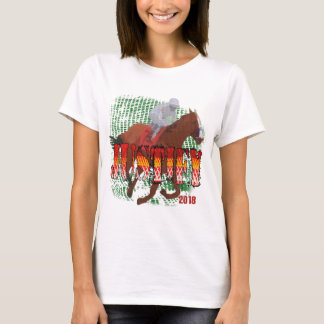 Justify 2018 Horse Racing T-Shirt