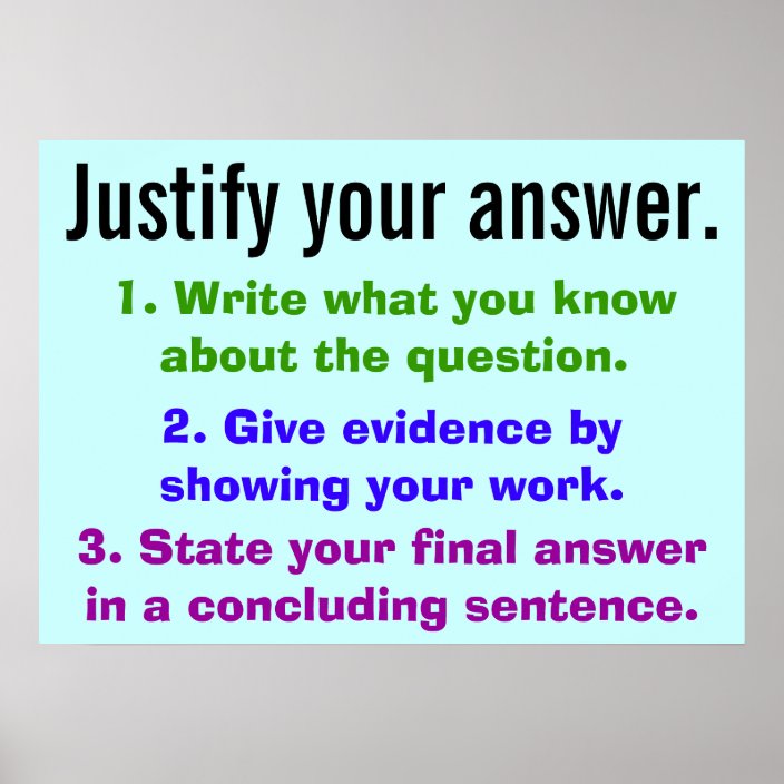 Justify your answer poster Zazzle com