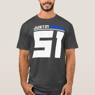 JUSTIN BARCIA 51 SUPERCROSS MOTOCROSS TSHIRT FAN