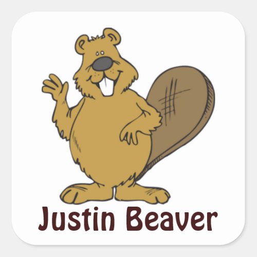 Justin Beaver Stickers