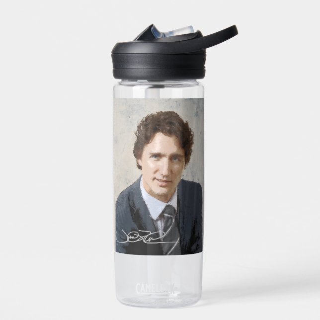 Justin Trudeau CamelBak Eddy® Water Bottle (Left)
