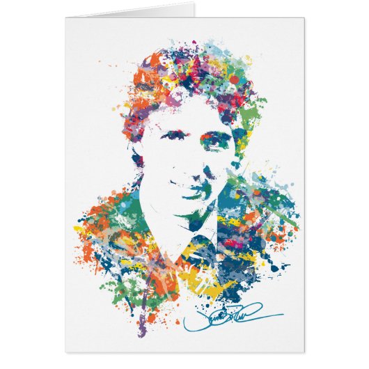 Justin Trudeau Digital Art Cards (Front)