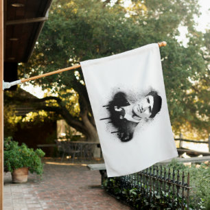 Justin Trudeau Graffiti Art House Flag