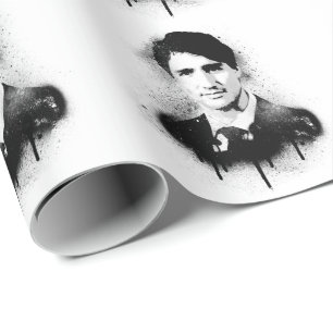 Justin Trudeau Graffiti Art Wrapping Paper