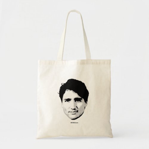 Justin Trudeau Head of Prime Minister _png Tote Bag