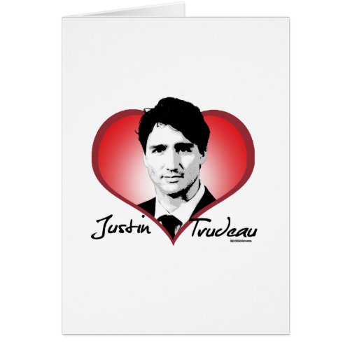 Justin Trudeau Signature Heart _png