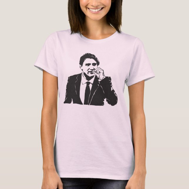 Justin Trudeau. T-Shirt (Front)