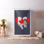 justin trudeau valentine fabric