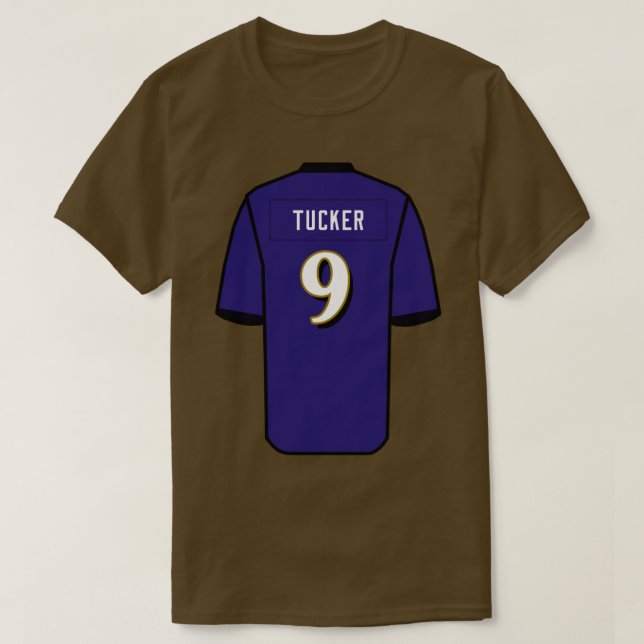 Justin Tucker Jersey T-Shirt (Design Front)