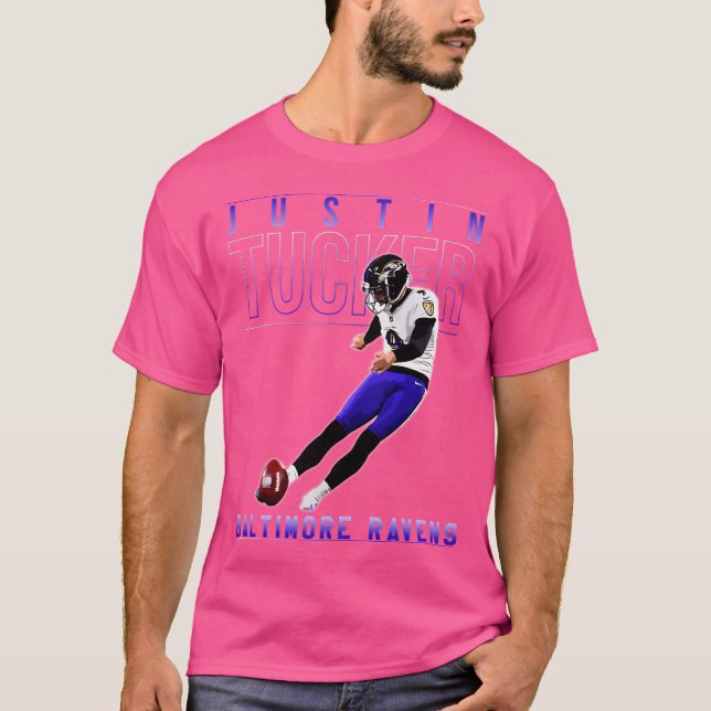 Justin Tucker T-Shirt (Front)