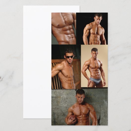 Justin Woltering Bodybuilder & Fitness Model Photo (Front/Back)