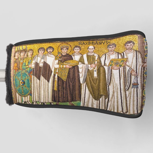Justinian the Great Roman emperor Golf Head Cover (Front)