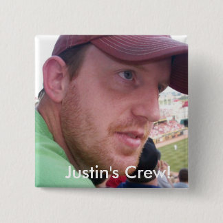 Justin's Semi-Colon Crew! Pinback Button